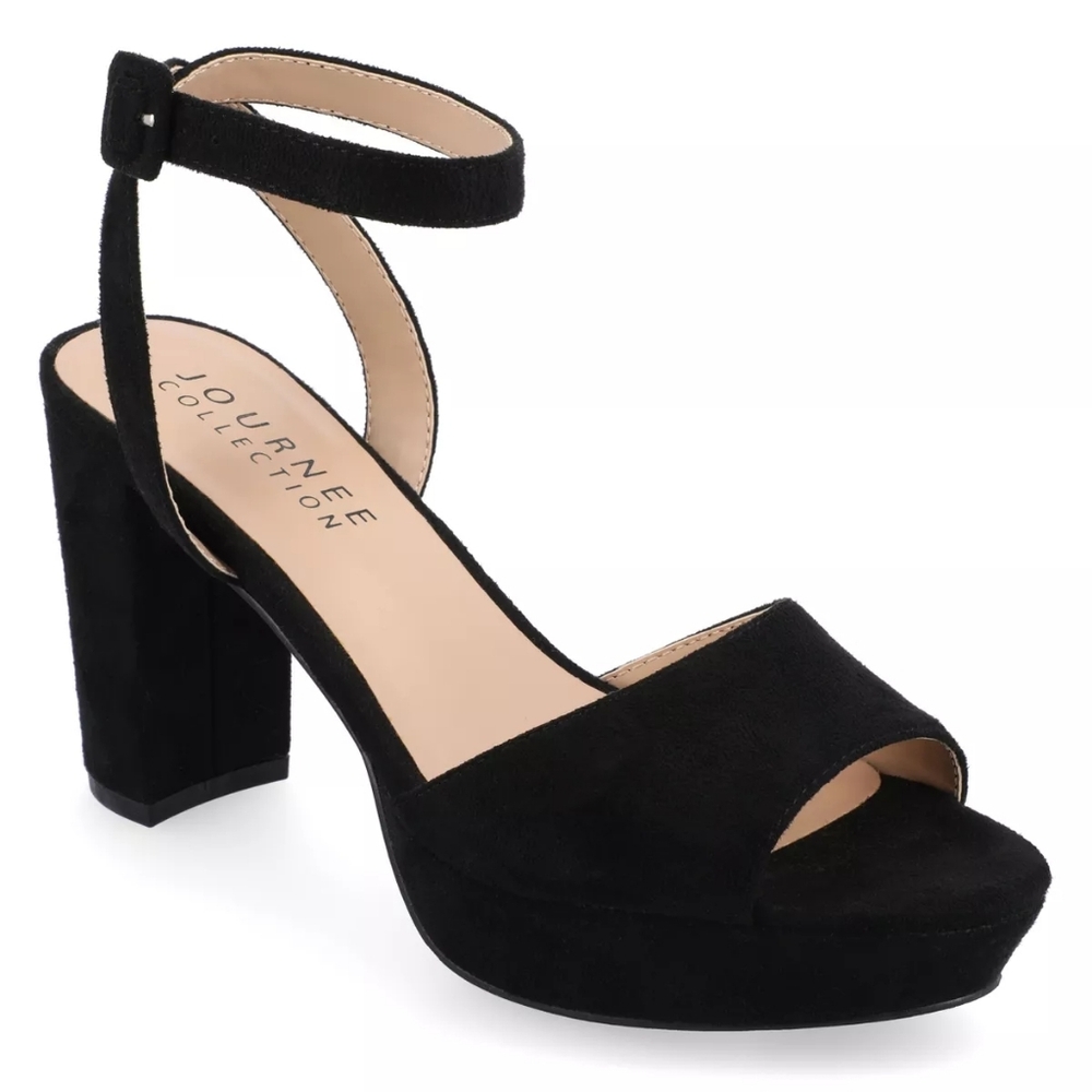 New In Box Journee Collection Nairri Strappy Heels Size: 7 Wide